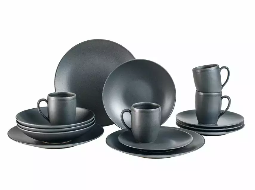 Aktion 🌟 Asa Kombiservice Lofthouse 16-teilig in schwarz 🌟 1 Aktion 🌟 Asa Kombiservice Lofthouse 16-teilig in schwarz 🌟
