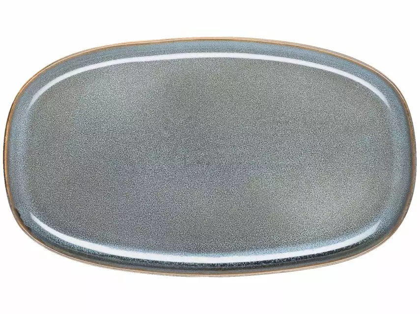 Schlussverkauf 🎁 Asa Platte Saisons Denim oval - 31 x 18 cm in blau 👏 2 Schlussverkauf 🎁 Asa Platte Saisons Denim oval - 31 x 18 cm in blau 👏 – Bild 2