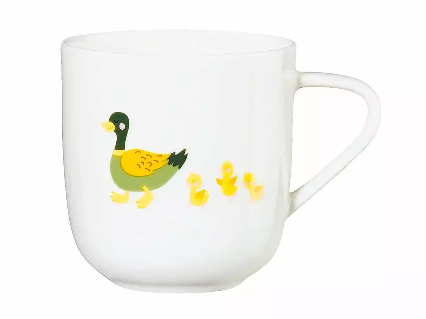 Aktion 👏 Asa Henkelbecher Duck Emil with Ducklings "Kids" in mehrfarbig 🧨 1 Aktion 👏 Asa Henkelbecher Duck Emil with Ducklings "Kids" in mehrfarbig 🧨