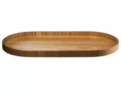 Bester Verkauf 🔥 Asa Holztablett oval "Wood" in braun ✨