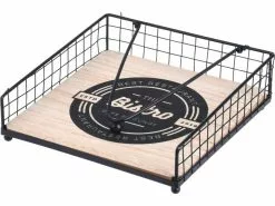 Billig 🎁 Serviettenhalter "Bistro" in schwarz 🤩