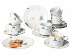 Beste Bewertungen von 😍 Vivre Kaffeeset Weihnachten - 18 teilig in mehrfarbig 🎉 -Essen & Trinken Store 6757412 0606094 4 24655675