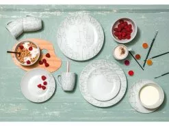 Bester Verkauf 💯 Vivre Kombiservice Silhouette 16-teilig in weiß ⭐ -Essen & Trinken Store 6762548 0607231 1 24655881