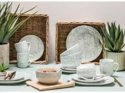 Bester Verkauf 💯 Vivre Kombiservice Silhouette 16-teilig in weiß ⭐ -Essen & Trinken Store 6762557 0607231 6 24655881