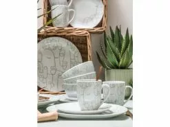 Bester Verkauf 💯 Vivre Kombiservice Silhouette 16-teilig in weiß ⭐ -Essen & Trinken Store 6762560 0607231 8 24655881