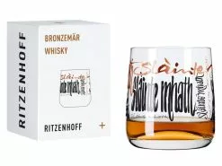 Angebote 🎁 Ritzenhoff Whiskyglas Schrift "Bronzemär" in mehrfarbig ✨