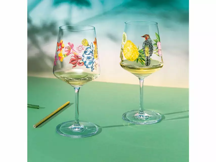 Auslauf 🔥 Ritzenhoff Aperitifglas Blumen "Sommertau" in mehrfarbig ❤️ 2 Auslauf 🔥 Ritzenhoff Aperitifglas Blumen "Sommertau" in mehrfarbig ❤️ – Bild 2