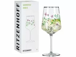 Am billigsten 🔥 Aperitifglas Blumen, Libelle "Sommertau" in mehrfarbig ❤️