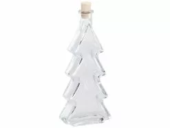 Auslauf 🌟 Ritzenhoff & Breker Flasche Tree "X Mas" in transparent 👍