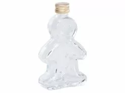 Budget ⌛ Ritzenhoff & Breker Flasche Schneemann "X Mas" in transparent 😀