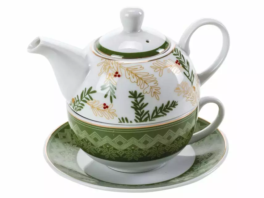 Neu 🔔 Vivre Tea for One "Golden Xmas" in mehrfarbig 🎁 2 Neu 🔔 Vivre Tea for One "Golden Xmas" in mehrfarbig 🎁 – Bild 2