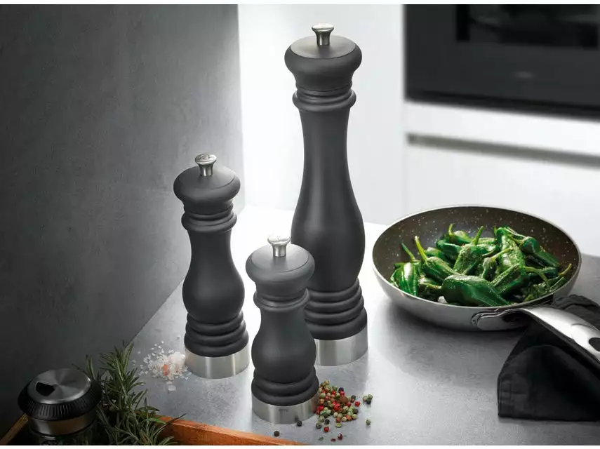 Angebote ❤️ Gefu Salz- oder Pfeffermühle " S " Flavio in schwarz 😍 2 Angebote ❤️ Gefu Salz- oder Pfeffermühle " S " Flavio in schwarz 😍 – Bild 2