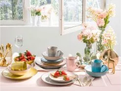 Auslauf 🧨 Geschirrset Metallic Rim 16 teilig in mehrfarbig ✔️ 14 Auslauf 🧨 Geschirrset Metallic Rim 16 teilig in mehrfarbig ✔️ -Essen & Trinken Store 6811257 0623377 29 24845424