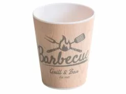 Bestpreis ✨ Trinkbecher Barbecue - 8/10 cm (D/H) in braun 🌟 -Essen & Trinken Store 6820286 0626113 1 24727680