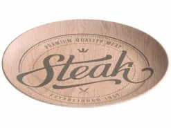 Coupon ⭐ Teller Barbecue 25 cm in braun ✨