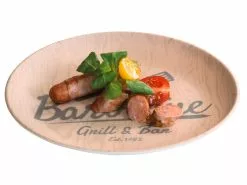 Coupon ⭐ Teller Barbecue 25 cm in braun ✨ -Essen & Trinken Store 6820297 0626119 4 24728430