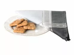 Coupon 🥰 Decore Stoffserviette Damast - 45x45 cm in grau 🔥 -Essen & Trinken Store 6919623 0643018 2 24900707