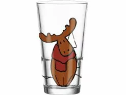 Beste Bewertungen von 😉 Leonardo Weihnachtsglas Elch - 330 ml in mehrfarbig 🔥