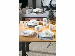 Billig 💯 Casa Nova Speiseteller "Merry Xmas" in schwarz 💯 -Essen & Trinken Store 6930895 0647459 3 24945480