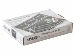 Bestes Angebot 😍 Fondueteller rechteckig - 2 teilig in schwarz ❤️ -Essen & Trinken Store 6935469 0649411 24575948