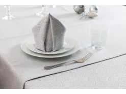 Besorgen 🥰 Decore Stoffserviette Shine - 45x45 cm in silberfarben 🛒 -Essen & Trinken Store 6935713 0649565 8 24900640