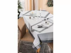 Coupon 🥰 Decore Stoffserviette Damast - 45x45 cm in grau 🔥 -Essen & Trinken Store 6935761 0649619 1 24900707