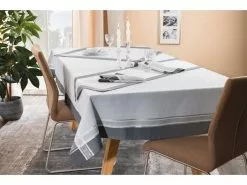 Coupon 🥰 Decore Stoffserviette Damast - 45x45 cm in grau 🔥 -Essen & Trinken Store 6935763 0649619 3 24900707