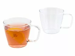 Blitzangebot 💯 Bohemia Cristal Tee-/Kaffeegläser-Set "Charme" 2 teilig in transparent 🧨