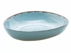 Billig 🥰 Arte Viva Schüssel Nature Look türkis - 23 cm 🔥