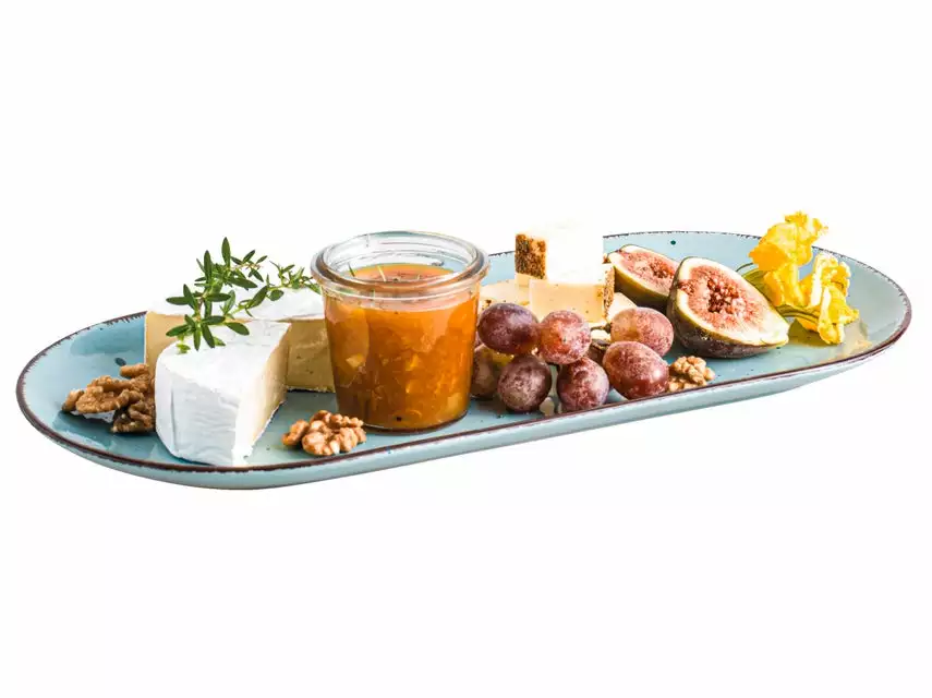 Angebote 🌟 Arte Viva Servierplatte Nature Look türkis - 37 cm in grün ❤️ 2 Angebote 🌟 Arte Viva Servierplatte Nature Look türkis - 37 cm in grün ❤️ – Bild 2