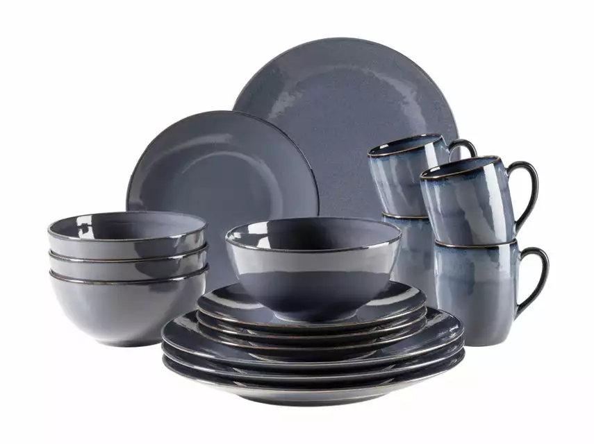 Neu 🎉 Kombiservice Ossia grau - 16 teilig ✨ 1 Neu 🎉 Kombiservice Ossia grau - 16 teilig ✨