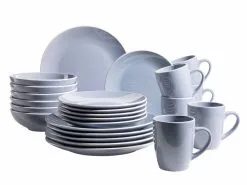 Bester Verkauf 🌟 Kombiservice Elissa blau - 24 teilig 🥰