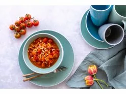 Bester Verkauf 🌟 Kombiservice Elissa blau - 24 teilig 🥰 -Essen & Trinken Store 931844millieu3