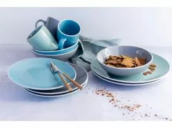 Brandneu 🎉 Kombiservice Elissa grün - 24 teilig 🧨 -Essen & Trinken Store 931845millieu