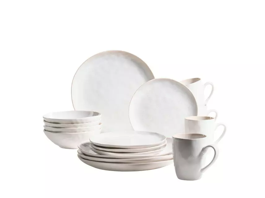 Billig 😉 Kombiservice Frozen weiss - 16 teilig in weiß 👏 1 Billig 😉 Kombiservice Frozen weiss - 16 teilig in weiß 👏