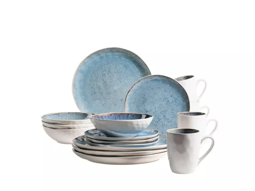 Schlussverkauf 🎉 Kombiservice Frozen blau - 16 teilig 🎉 1 Schlussverkauf 🎉 Kombiservice Frozen blau - 16 teilig 🎉