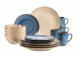 Beste Bewertungen von 😀 Kombiservice Ossia sand/hellblau - 16 teilig in mehrfarbig 🛒