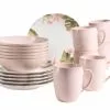 Bestes Angebot 🎁 Kaffeeservice Ossia Exotic - 18 teilig in rosa 👏