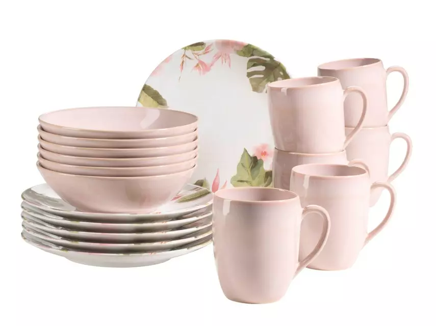 Bestes Angebot 🎁 Kaffeeservice Ossia Exotic - 18 teilig in rosa 👏 1 Bestes Angebot 🎁 Kaffeeservice Ossia Exotic - 18 teilig in rosa 👏