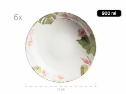 Rabatt 😀 Tafelservice Ossia Exotic - 12 teilig in rosa 🎁 -Essen & Trinken Store 931926b