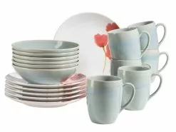 Angebote 💯 Kaffeeservice Ossia Poppy Flower - 18 teilig in mehrfarbig 🧨
