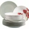 Blitzangebot 🧨 Tafelservice Ossia Poppy Flower - 12 teilig in rosa 😉