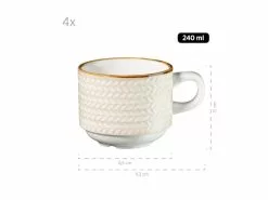 Bester Verkauf ❤️ Kaffeeservice Prospero beige - 12 teilig ✨ 11 Bester Verkauf ❤️ Kaffeeservice Prospero beige - 12 teilig ✨ -Essen & Trinken Store 931941a