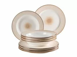 Großhandel 🥰 Tafelservice Prospero beige - 8 teilig 🤩