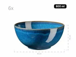 Schlussverkauf ✔️ Kaffeeservice Ossia blau - 18 teilig 😉 -Essen & Trinken Store 931945b