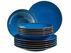 Rabatt 🔔 Tafelservice Ossia blau - 12 teilig ⭐