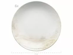 Auslauf 🥰 Tellerset Ossia wooden light - 18 teilig in beige ✨ 13 Auslauf 🥰 Tellerset Ossia wooden light - 18 teilig in beige ✨ -Essen & Trinken Store 931949a