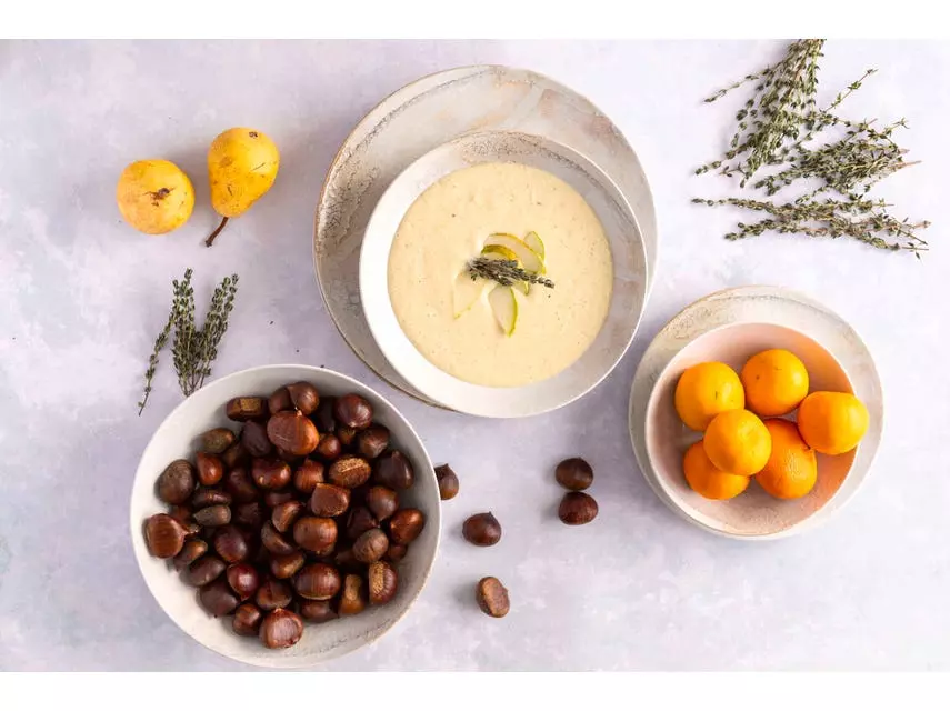 Auslauf 🥰 Tellerset Ossia wooden light - 18 teilig in beige ✨ 4 Auslauf 🥰 Tellerset Ossia wooden light - 18 teilig in beige ✨ – Bild 4