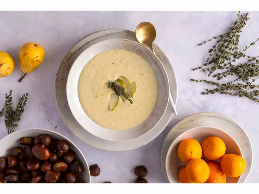 Auslauf 🥰 Tellerset Ossia wooden light - 18 teilig in beige ✨ 8 Auslauf 🥰 Tellerset Ossia wooden light - 18 teilig in beige ✨ – Bild 8