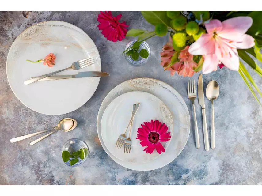 Auslauf 🥰 Tellerset Ossia wooden light - 18 teilig in beige ✨ 7 Auslauf 🥰 Tellerset Ossia wooden light - 18 teilig in beige ✨ – Bild 7